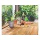 CACHEPO VASO MIMMO PARA JARDIM EM PLASTICO 1,7 LITROS CINZA TRAMONTINA