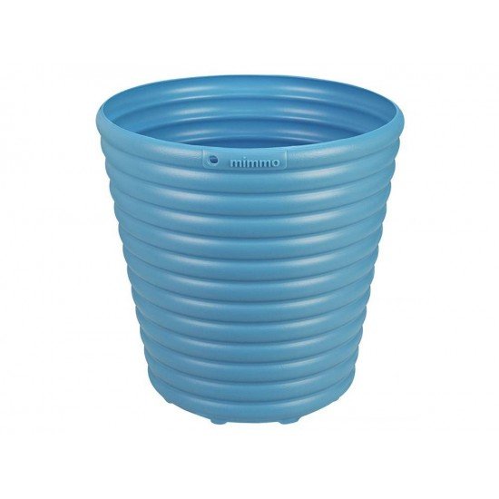 CACHEPO VASO MIMMO PARA JARDIM EM PLASTICO 5,5 LITROS AZUL TRAMONTINA