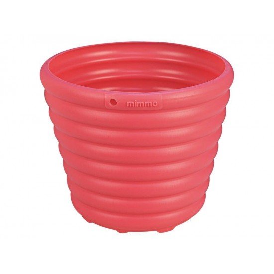 VASOS PARA JARDIM MIMMO EM PLASTICO COM 4 UN 1,7 LITROS CORES CINZA, ROSA, AZUL, AMARELO TRAMONTINA