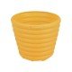 VASOS PARA JARDIM MIMMO EM PLASTICO COM 4 UN 1,7 LITROS CORES CINZA, ROSA, AZUL, AMARELO TRAMONTINA