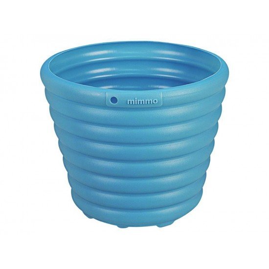 VASOS PARA JARDIM MIMMO EM PLASTICO COM 4 UN 1,7 LITROS CORES CINZA, ROSA, AZUL, AMARELO TRAMONTINA