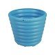VASOS PARA JARDIM MIMMO EM PLASTICO COM 4 UN 1,7 LITROS CORES CINZA, ROSA, AZUL, AMARELO TRAMONTINA