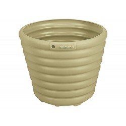 VASOS PARA JARDIM MIMMO EM PLASTICO 4 UN 1,7 LITROS CORES CINZA MUSGO TERRA GRAFITE TRAMONTINA