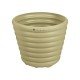 VASOS PARA JARDIM MIMMO EM PLASTICO 4 UN 1,7 LITROS CORES CINZA MUSGO TERRA GRAFITE TRAMONTINA