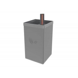 VASO PLASTICO AUTOIRRIGAVEL COR GELO TRAMONTINA
