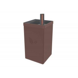 VASO PLASTICO AUTOIRRIGAVEL COR CAFE TRAMONTINA