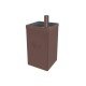 VASO PLASTICO AUTOIRRIGAVEL COR CAFE TRAMONTINA
