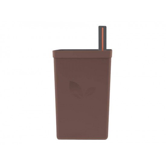 VASO PLASTICO AUTOIRRIGAVEL COR CAFE TRAMONTINA