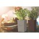VASO PLASTICO AUTOIRRIGAVEL COR CAFE TRAMONTINA