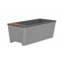 VASO PLASTICO AUTOIRRIGAVEL UNICO COR GELO TRAMONTINA