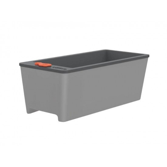 VASO PLASTICO AUTOIRRIGAVEL UNICO COR GELO TRAMONTINA