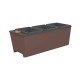VASO PLASTICO AUTOIRRIGAVEL TRIPLO COR CAFE TRAMONTINA