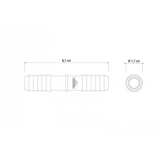 UNIAO INTERNA 1/2 TRAMONTINA