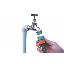 ADAPTADOR EM PLASTICO COM ENGATE ROSQUEADO PARA MANGUEIRA 1 2 PARA JARDIM TRAMONTINA