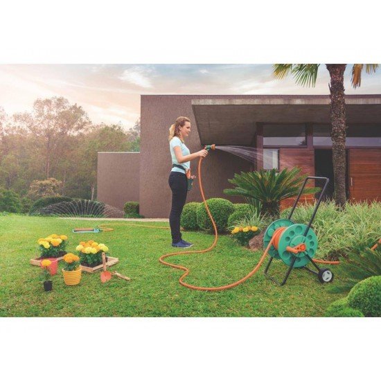 ASPERSOR OSCILANTE PARA JARDIM EM PLASTICO PARA ENGATE RAPIDO PARA JARDIM TRAMONTINA