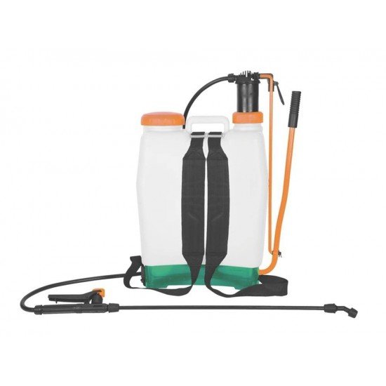 PULVERIZADOR PLASTICO COSTAL MANUAL DE 20 LITROS TRAMONTINA