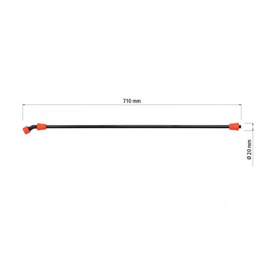 HASTE PARA PULVERIZADOR 12/16/20 L TRAMONTINA