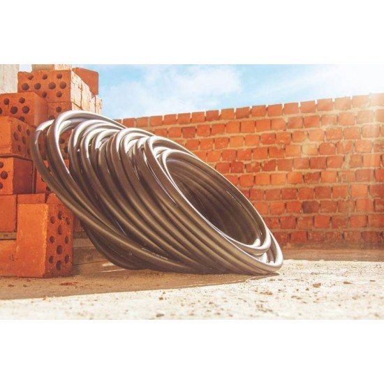 MANGUEIRA PARA IRRIGACAO 1 2 PRETA EM PEBD 1 CAMADA 50 M - 2,0 MM TRAMONTINA