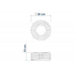 MANGUEIRA SUPER FLEX EM PVC LARANJA PARA JARDIM DE 1 2 COM 30 METROS E COM ENGATES PLASTI TRAMONTINA