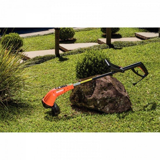 APARADOR DE GRAMA ELETRICO TRAMONTINA AP1500T COM DIAMETRO 28 CM EXTENSÃO E FIO DE NYLON