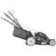 CORTADOR DE GRAMA A COMBUSTAO TRACIONADO CCT55M CHASSI METALICO MOTOR 6 HP CESTO COLETOR TRAMONTINA