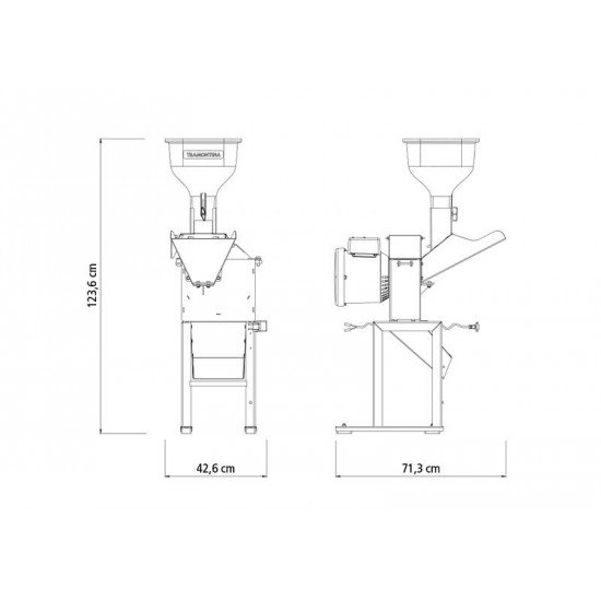 TRITURADOR FOR ABE 3 HP BIV TRE40MA TRAMONTINA