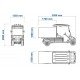 VEICULO UTILITARIO ELETRICO ELETTRO 250BT TRAMONTINA