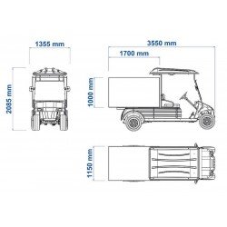 VEICULO UTILITARIO ELETRICO ELETTRO 250BA TRAMONTINA