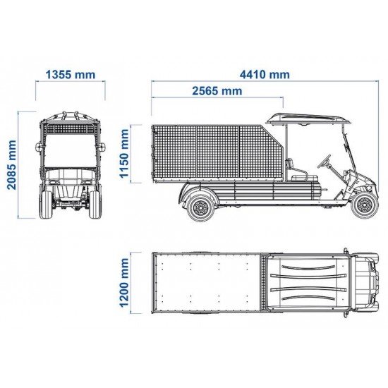 VEICULO UTILITARIO ELETRICO ELETTRO 320CE TRAMONTINA