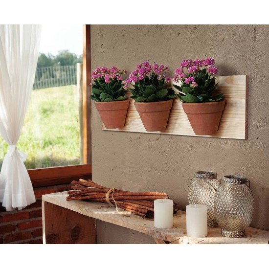 PAINEL TRAMONTINA MODULARE EM MADEIRA PINUS COM ACABAMENTO NATURAL 1500X400X18 NAT