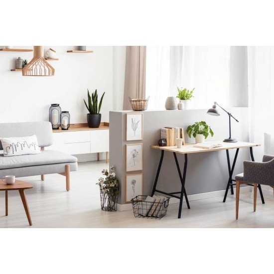 PAINEL TRAMONTINA MODULARE EM MADEIRA PINUS COM ACABAMENTO NATURAL 1500X400X18 NAT