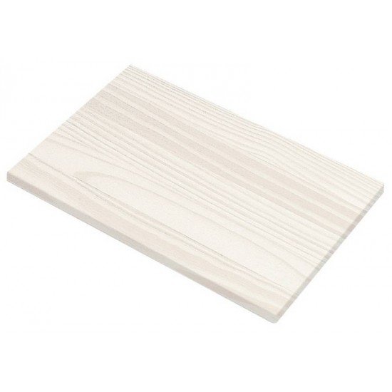 PAINEL MODULARE EM MADEIRA PINUS COM ACABAMENTO BRANCO 600X200X18 MM TRAMONTINA