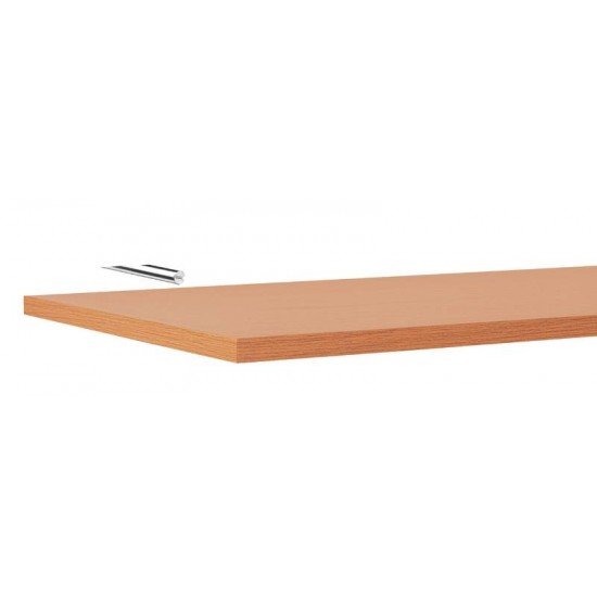 PRATELEIRA ELITE NOCE B MADEIRA PINUS C BORDA EM PVC E SUPORTE INVISIVEL 600X250X25 MM TRAMONTINA