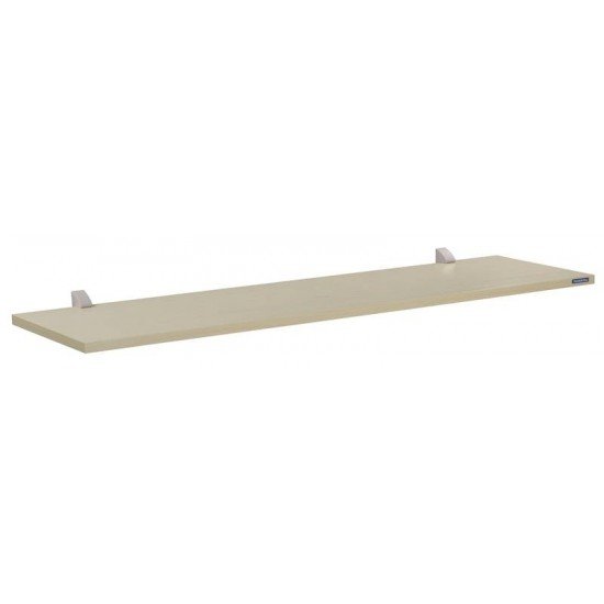 PRATELEIRA ELITE MADEIRA PINUS MAPLE BORDA EM PVC E SUPORTE INJETADO 400X250X15 MM TRAMONTINA