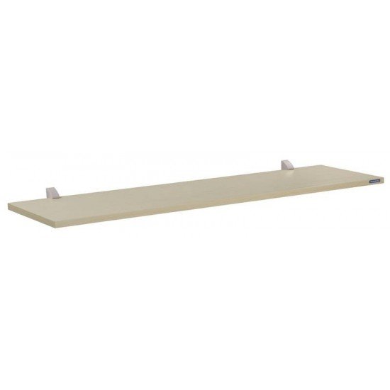 PRATELEIRA ELITE MAPLE EM MADEIRA PINUS C BORDA EM PVC E SUPORTE INJETADO 600X250X15 MM TRAMONTINA