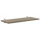 PRATELEIRA ELITE MADEIRA PINUS AMENDOA BORDA EM PVC E SUPORTE INJETADO 600X250X15 MM TRAMONTINA