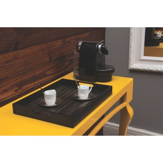 BANDEJA LINHA COLOR MODELO COLORIDA TODA EM MADEIRA COM ACABAMENTO RUSTICO TRAMONTINA