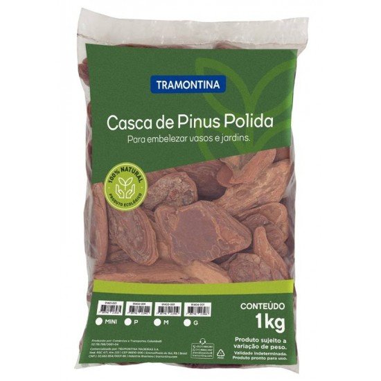 CASCA PINUS G 1KG TRAMONTINA