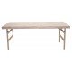 MESA DE MADEIRA NATURALLE DOBRAVEL EM MADEIRA PINUS COM ACABAMENTO NATURAL 1300X800 MM TRAMONTINA