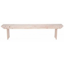 BANCO DE MADEIRA NATURALLE DOBRAVEL EM MADEIRA PINUS COM ACABAMENTO NATURAL 2000 MM TRAMONTINA