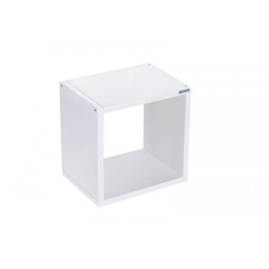 CUBO EM MADEIRA PINUS COM ACABAMENTO BRANCO 258X220X258 MM TRAMONTINA