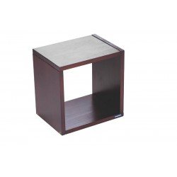 CUBO EM MADEIRA PINUS COM ACABAMENTO TABACO 300X220X300 MM TRAMONTINA