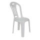 CADEIRA PLASTICA MONOBLOCO CARAVELAS ECONOMY BRANCA