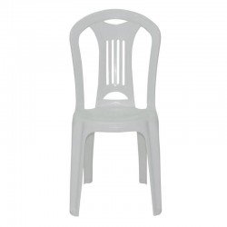 CADEIRA PLASTICA MONOBLOCO CARAVELAS ECONOMY BRANCA