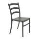 CADEIRA PLASTICA MONOBLOCO NADIA MARROM