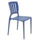 CADEIRA PLASTICA MONOBLOCO SOFIA MARINER ENCOSTO VAZADO VERTICAL