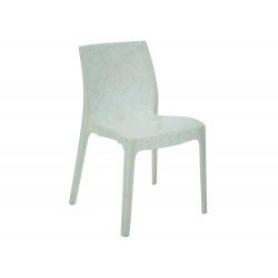 KIT 8 CADEIRAS PLASTICA MONOBLOCO ALICE MADRE PEROLA BRANCA TRAMONTINA
