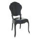 CADEIRA PLASTICA MONOBLOCO BELLE EPOQUE PRETA