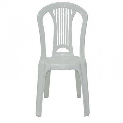 CADEIRA PLASTICA MONOBLOCO ATLANTIDA BRANCA