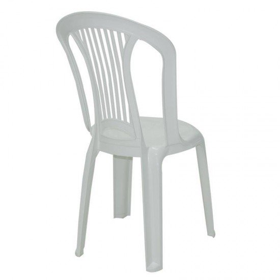 CADEIRA PLASTICA MONOBLOCO ATLANTIDA BRANCA